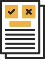 Rules Vector Icon Design