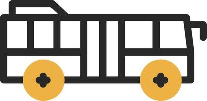 diseño de icono de vector de autobús