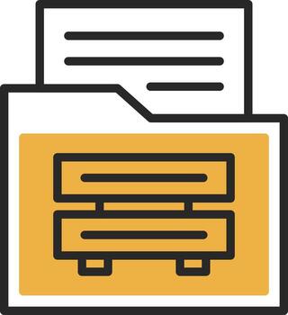 Data Controller Vector Icon Design