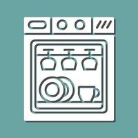 Dishwasher Vector Icon