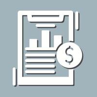 Financial Analytics Vector Icon