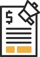 Marketing Budget Vector Icon Design