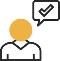 Opt In Vector Icon Design