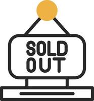 Sold Out Vector Icon Design