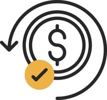 Cashback Guarantee Vector Icon Design