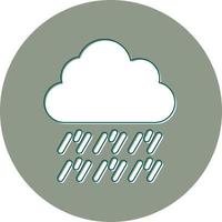 Rain Vector Icon