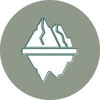 Iceberg Vector Icon