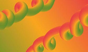 3d fluid shape abstract background vector