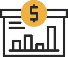 Cash Flow Projections Vector Icon Design