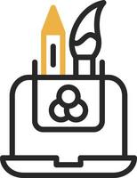 Graphic Designer Vector Icon Design
