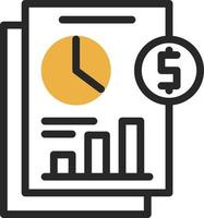 Financial Statements Vector Icon Design