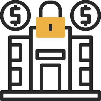 diseño de icono de vector de activo fijo