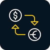 Currency Exchange Vector Icon Design