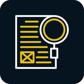 Latent Semantic Index Vector Icon Design