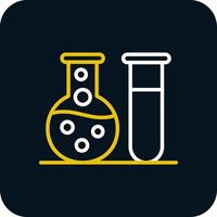 Chemical Laboratory Vector Icon Design