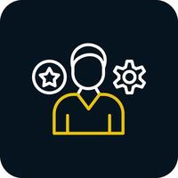 Employee Skills Vector Icon Design