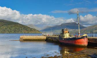 Beautiful view in Scotland photo