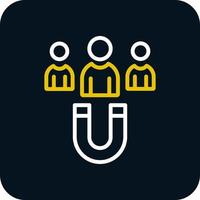 Lead Generation Vector Icon Design