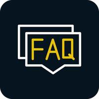 Faq Vector Icon Design