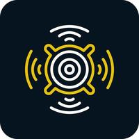 Car Speakers Vector Icon Design