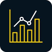 Market Analytics Vector Icon Design