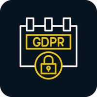 Gdpr Plugin Vector Icon Design