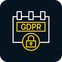 Gdpr Plugin Vector Icon Design