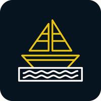 Sailing Vector Icon Design