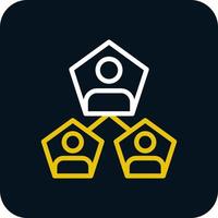 Segmentation Vector Icon Design