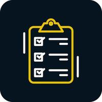 Checklist Vector Icon Design