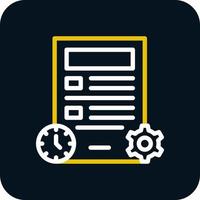 Project Management Vector Icon Design