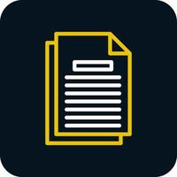 Document Vector Icon Design