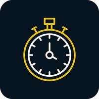 Stopwatch Vector Icon Design