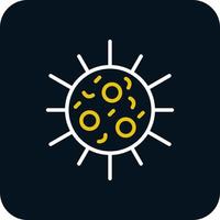 Bacteria Vector Icon Design