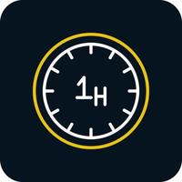 Hour Vector Icon Design