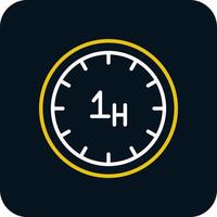 Hour Vector Icon Design