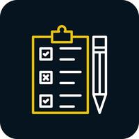 Task List Vector Icon Design