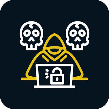 Hacker Vector Icon Design