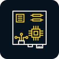 Motherboard Vector Icon Design