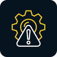 Risk Management Vector Icon Design