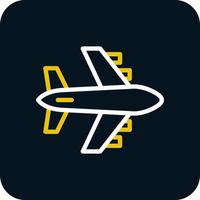 Airplane Vector Icon Design