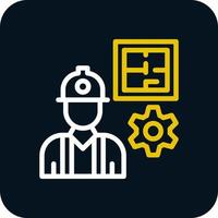 Civil Engineer Vector Icon Design