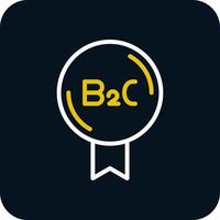 B2C Vector Icon Design