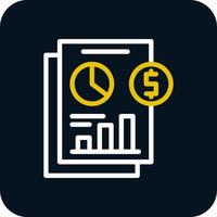 Financial Statements Vector Icon Design