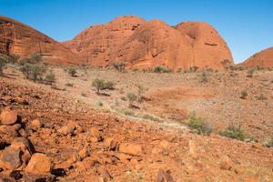 The landscape of Australian outback in Northern Territory state of Australia. photo