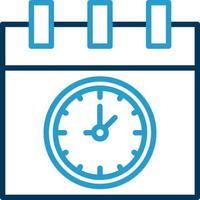 Clock Vector Icon Design