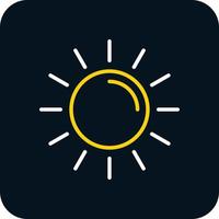 Sun Vector Icon Design