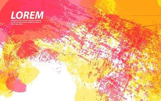 Abstract grunge texture colorful background vector