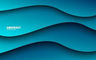 Abstract wave shape navy blue color background vector