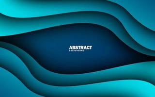 Abstract wave shape navy blue color background vector
